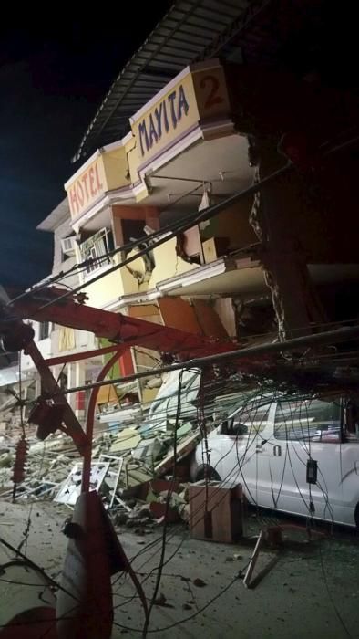 Un terremoto de 7,8 grados ha causado decenas de muertos en Ecuador.