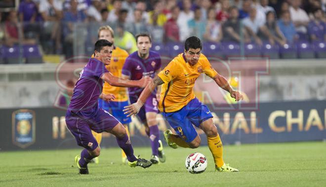 Las imágenes del Fiorentina, 2 - FC Barcelona, 1