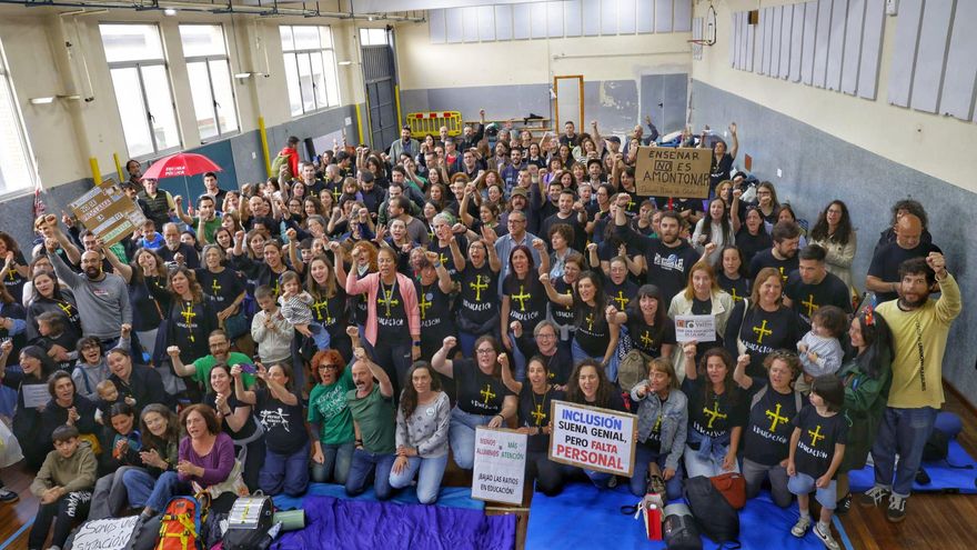 ¿Cuánto dinero debe ofrecer el Principado para aplacar al personal educativo? Primera aproximación: una cifra de &quot;tres dígitos&quot;