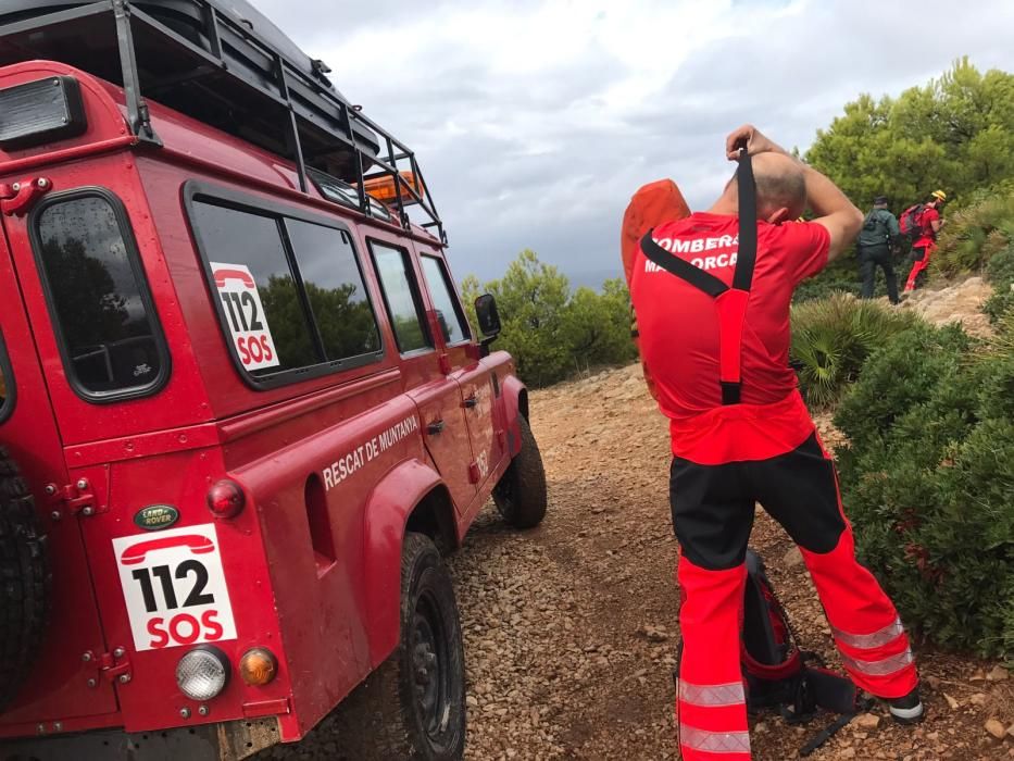 Una pareja suiza herida grave al caerle un rayo en Andratx