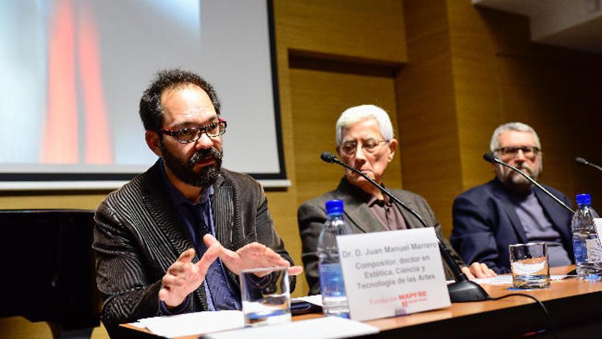 Desde la izquierda: Marrero, García-Alcalde y Miranda.