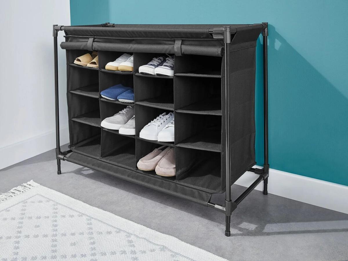 Lidl tiene el zapatero perfecto: ocupa poco, caben muchos pares de zapatos y cuesta menos de 20 euros.