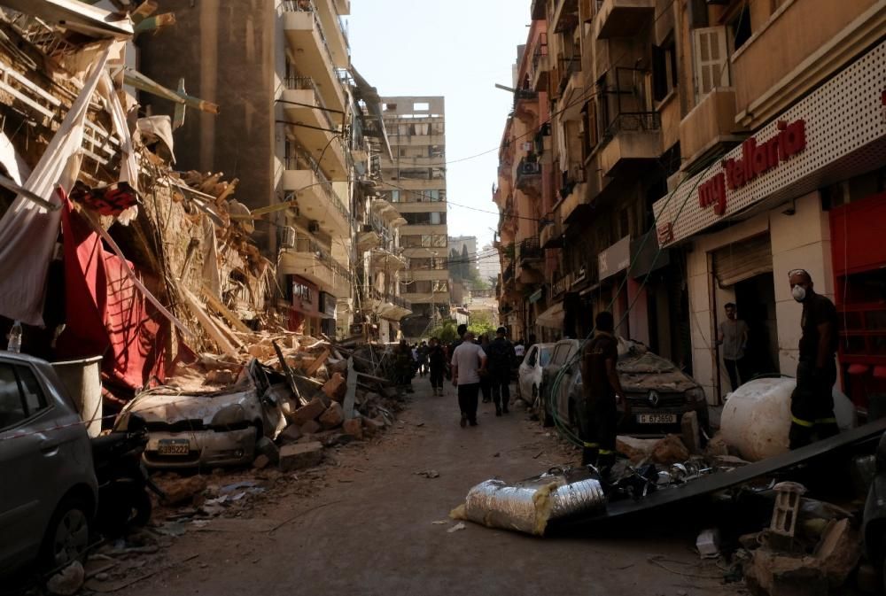 El Líban decreta l'estat d'emergència després de la brutal explosió de Beirut