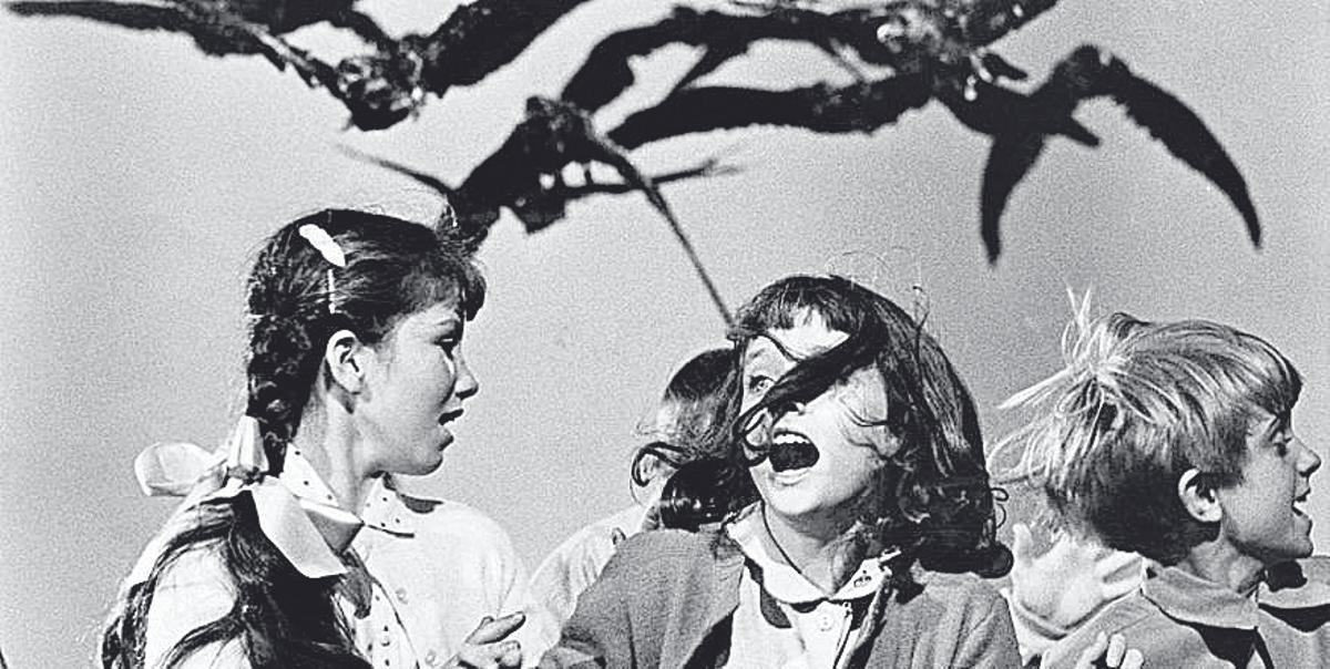'Los pájaros', de Alfred Hitchcock.