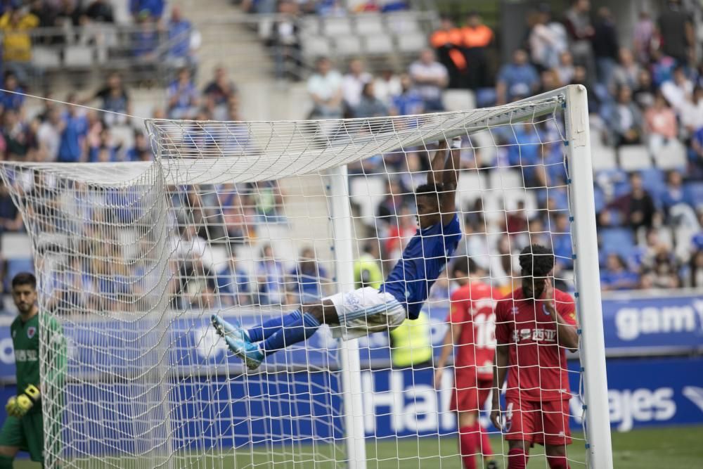 El partido del Oviedo ante el Numancia, en imágenes.