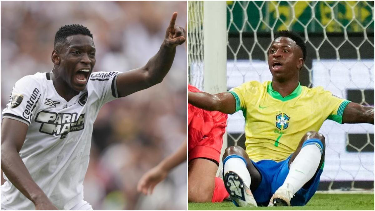 Luiz Henrique en la final de la Libertadores y Vinicius Jr. con Brasil