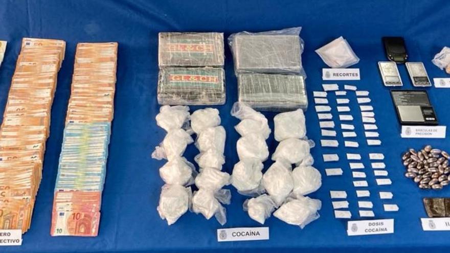 Detenido con más de 5,7 kilos de cocaína en su domicilio de Arenales