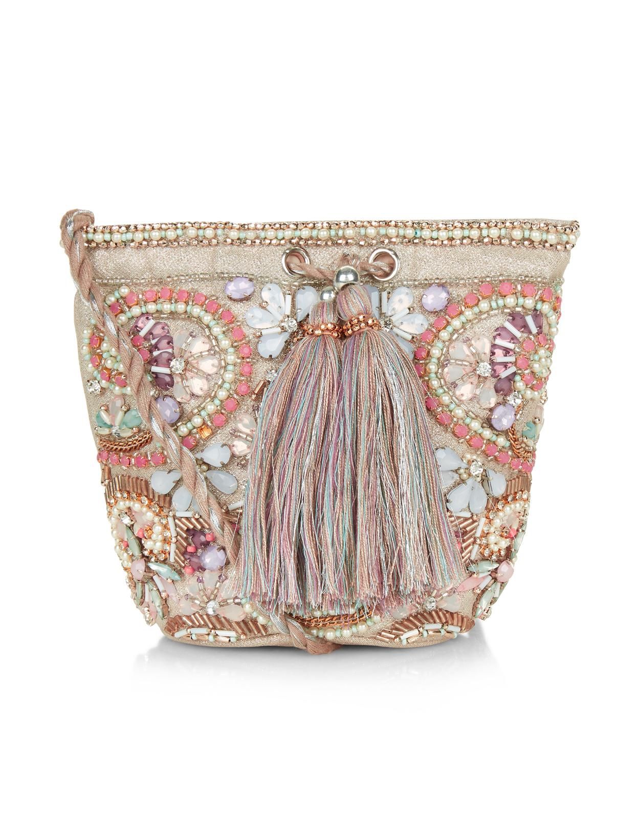 Tendencia bordados: bolso multicolor