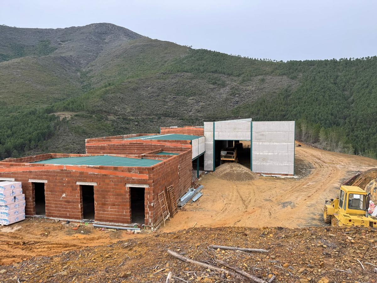 Futuro centro apícola de Robledo.