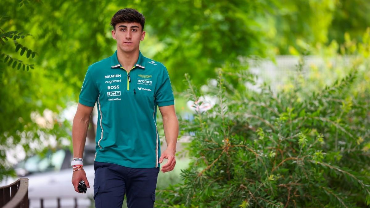 Mari Boya, piloto de la Aston Martin Academy