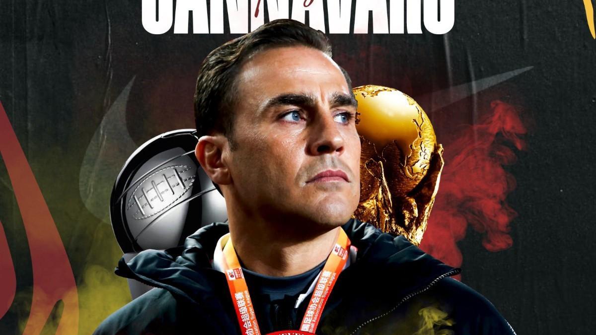 Cannavaro debuta en Europa como técnico