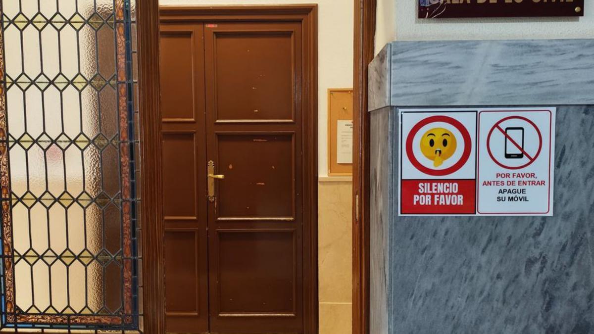 La Audiencia Provincial de Zamora, antes de iniciarse el juicio. | J. L. F.