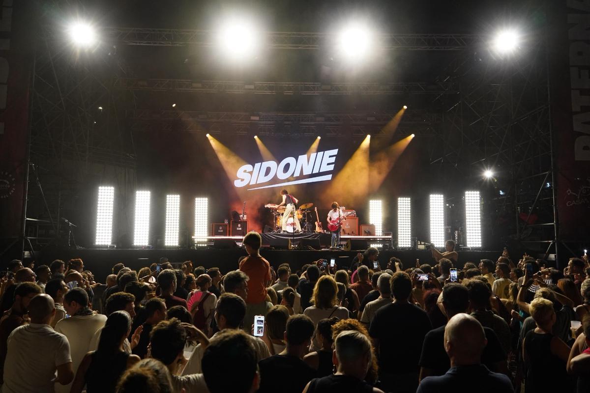 Actuación del grupo Sidonie en las anteriores Fiestas Mayores de Paterna.
