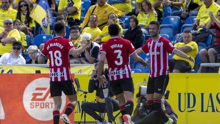 Resumen, goles y highlights del Las Palmas 0 - 2 Athletic Club de la jornada 28 de LaLiga EA Sports