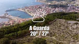 El tiempo en A Guarda: previsión meteorológica para hoy, lunes 4 de agosto