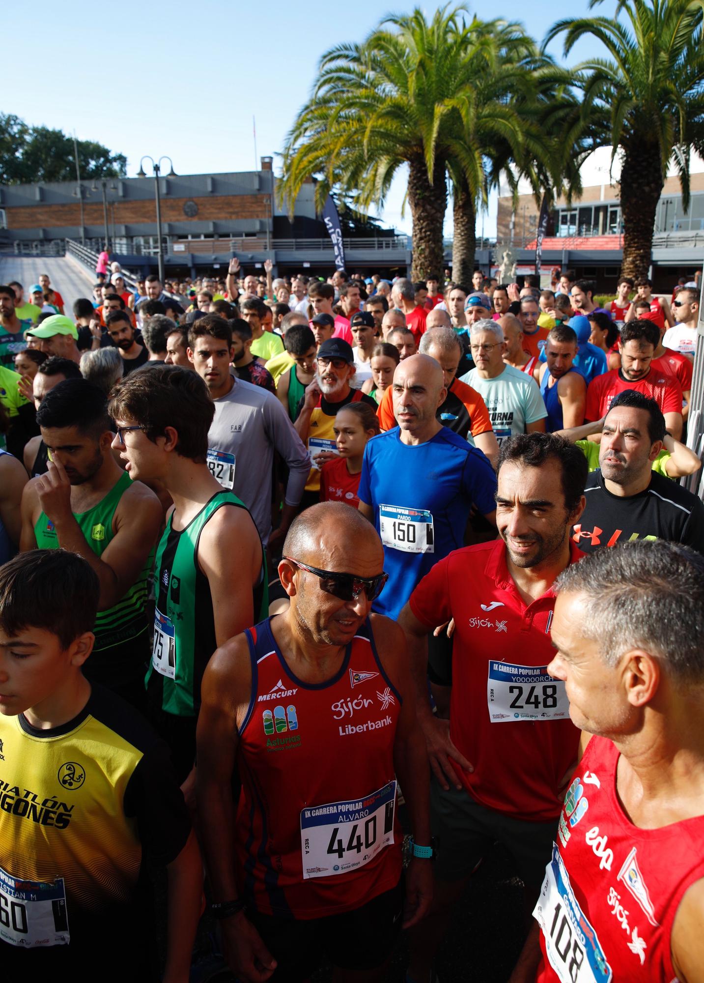 EN IMÁGENES: Carrera del Grupo Covadonga y el Club de Natación Santa Olaya en Gijón