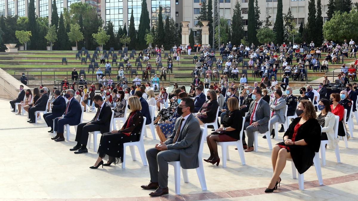 Benidorm honra a Sant Jaume con una misa mayor en el parque de l’Aigüera.