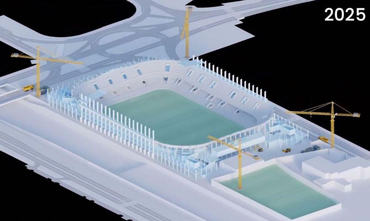 La transformación de La Rosaleda durará 36 meses