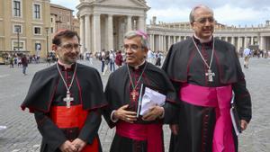 El papa se interesó por casos de abuso sexual en España en reunión con la cúpula de la CEE