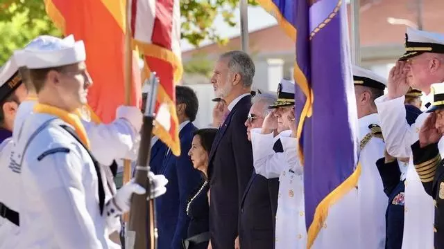 Felipe VI conmemora con EEUU en la base militar de Rota el 25º aniversario de los atentados del 11-S