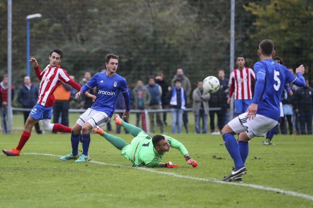 Partido Real Oviedo B - Sporting de Gijón B