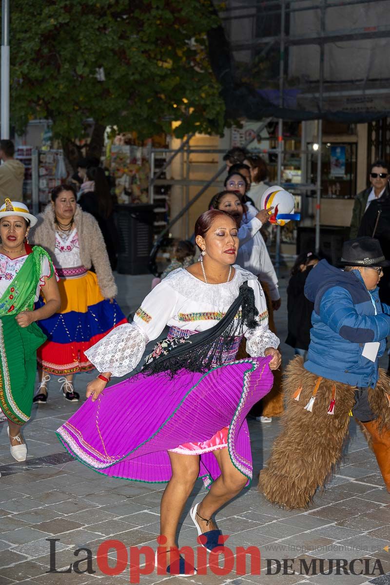 La comunidad ecuatoriana en Caravaca celebra la Virgen de ‘El Quinche’