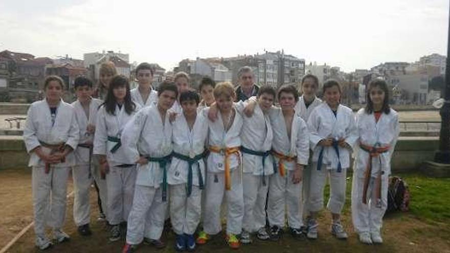 Alumnos del Gimnasio Marbel de Ourense. // Jesús Regal