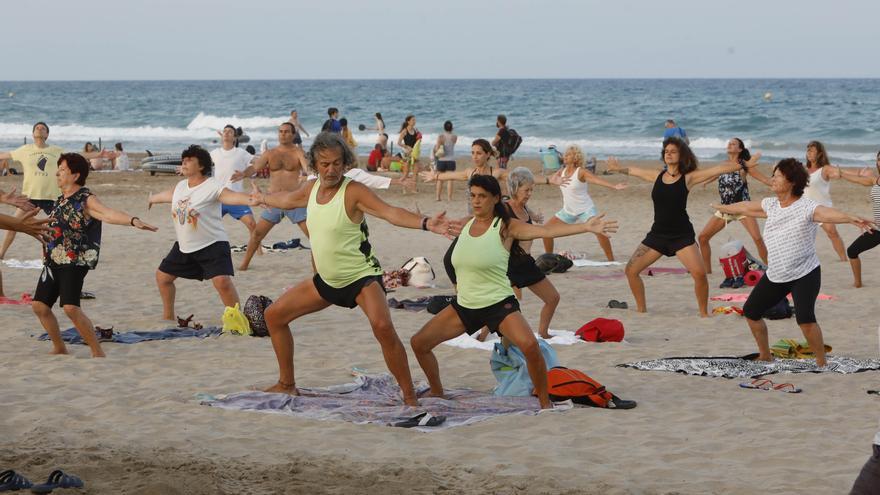 El Yoga Day abre la primavera más deportiva de Canet