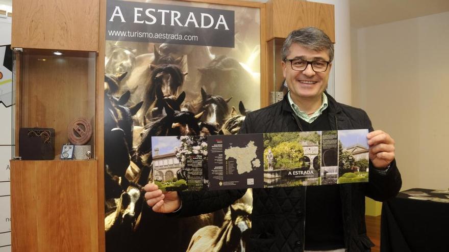 El concejal de Turismo de A Estrada, Óscar Rancaño. // Bernabé / Javier Lalín