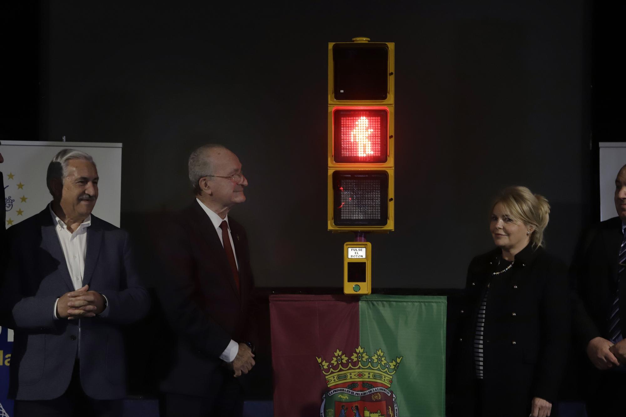 Nuevo semáforo de Chiquito de la Calzada en Málaga