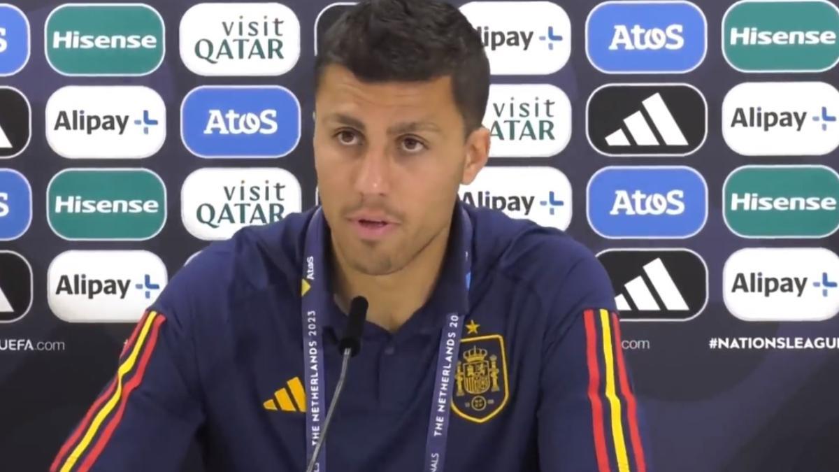 Rodri: "Croacia son un equipo que tiene mucho talento y una gran cultura competitiva"