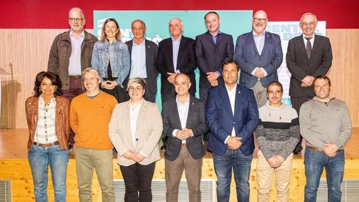 Els candidats de Junts de Cerdanya que en bona part formaran el Consell Comarcal