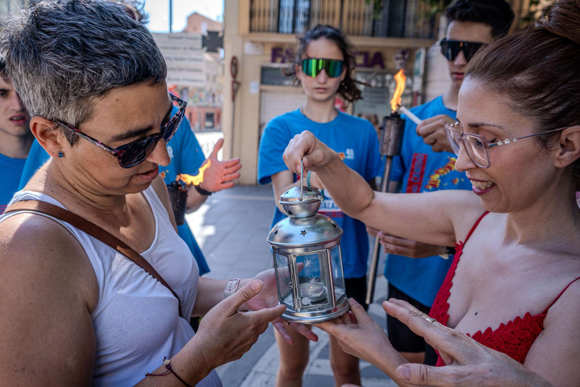 La revetlla i la flama del Canigó arriben a Manresa