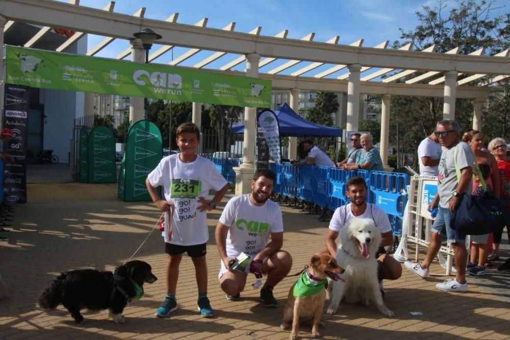 El Parque Huelin ha acogido la primera edición de un evento destinado a las mascotas y a sus dueños, con carreras en diversas categorías, actividades gratuitas y numerosos stands