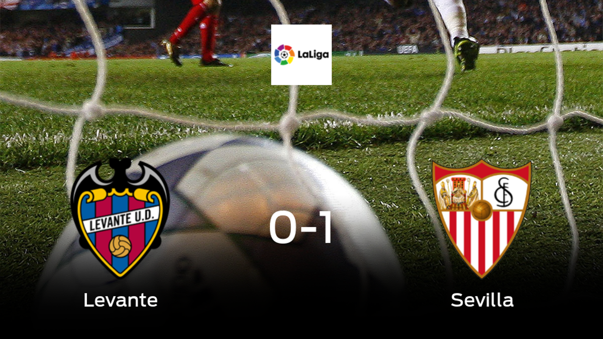 El Sevilla se lleva el triunfo después de vencer 0-1 al Levante