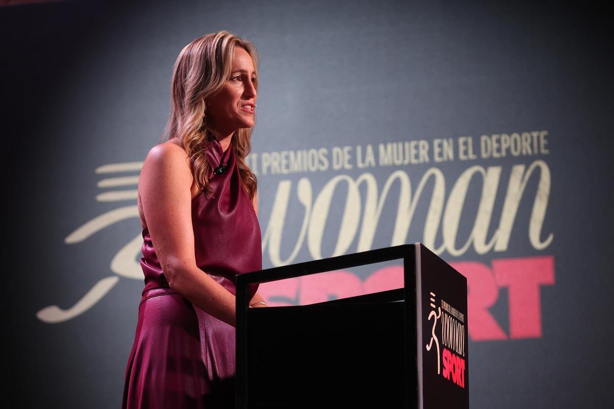 Premios Woman Sport 2023: la presentadora, Montse Busquets