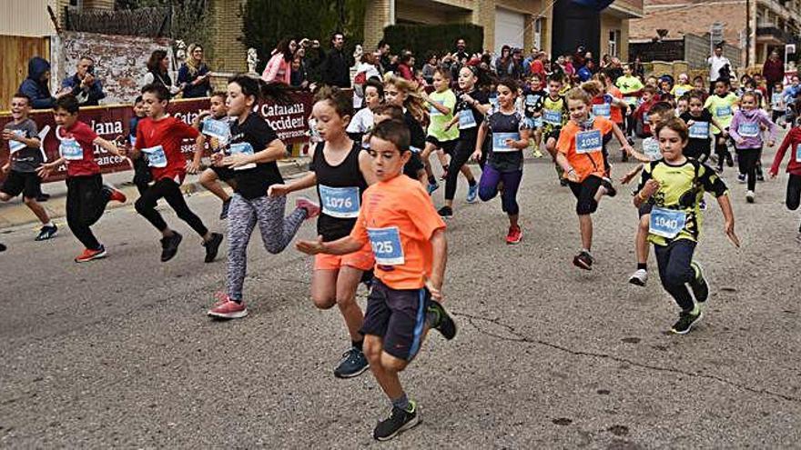 La prova infantil del Pont dobla la participació a les populars proves de promoció