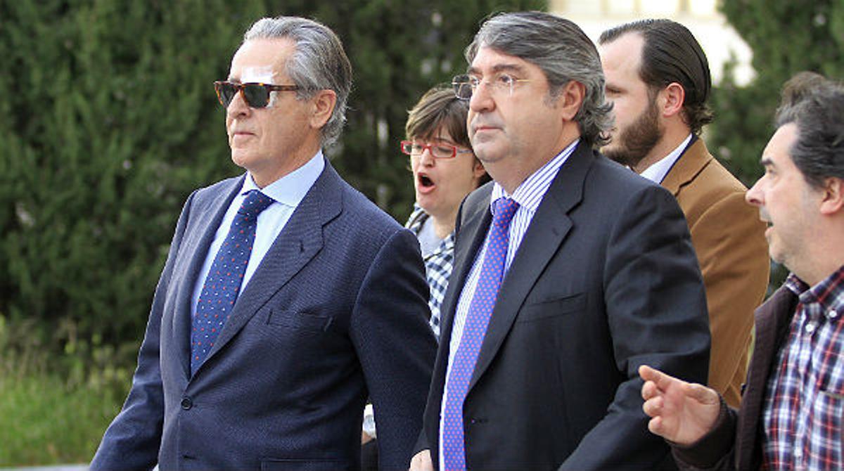 Miguel Blesa, increpat i agredit a la sortida del jutjat