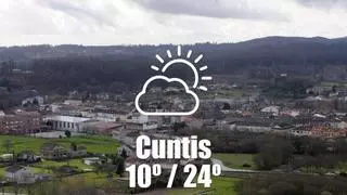 El tiempo en Cuntis: previsión meteorológica para hoy, miércoles 10 de junio