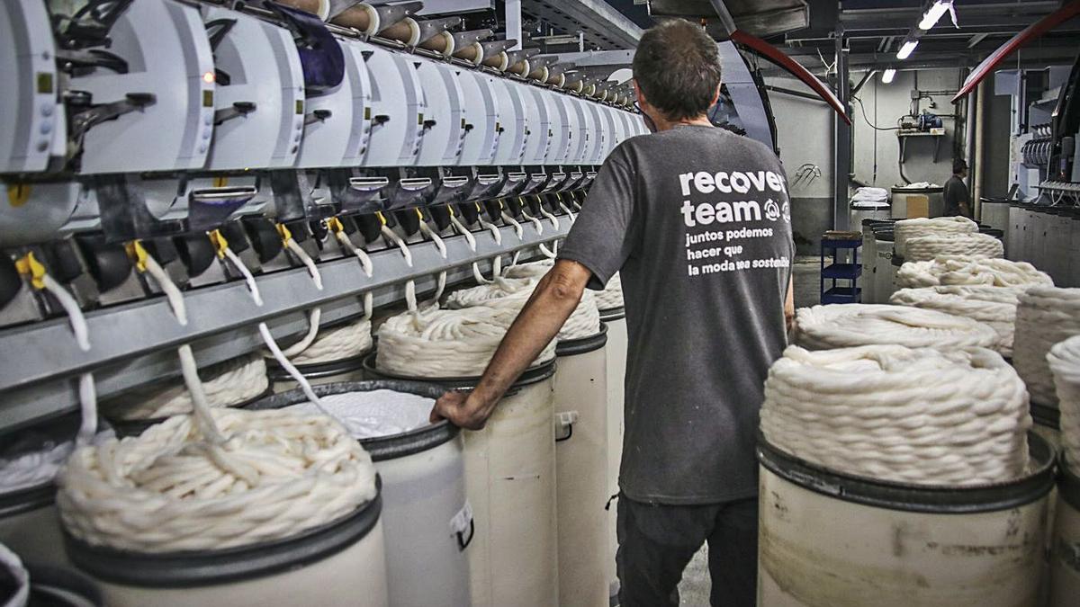 La fábrica de Hilaturas Ferre en Banyeres.  |