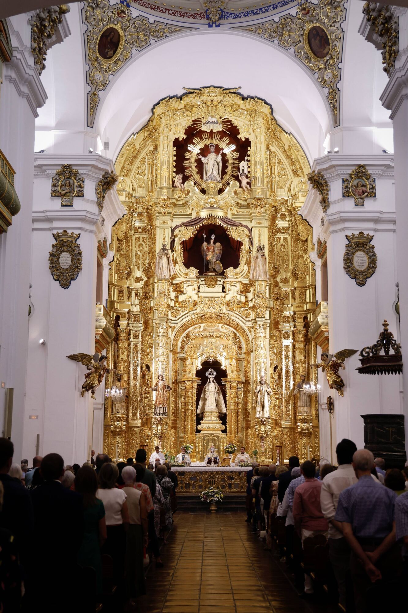 El retablo mayor de La Merced