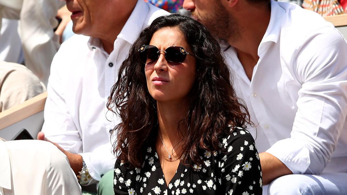 Xisca Perelló en la final de Roland Garros