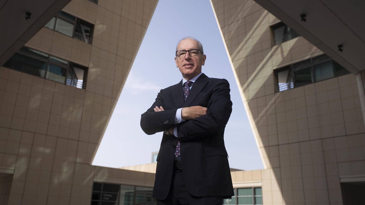 El presidente del Port de Barcelona, José Alberto Carbonell, en el World Trade Center.
