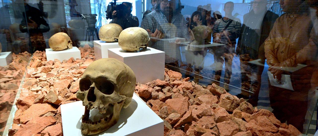 Presentación de la exposición &#039;Tocando el cielo&#039;, de La Fortaleza, en el año 2017.