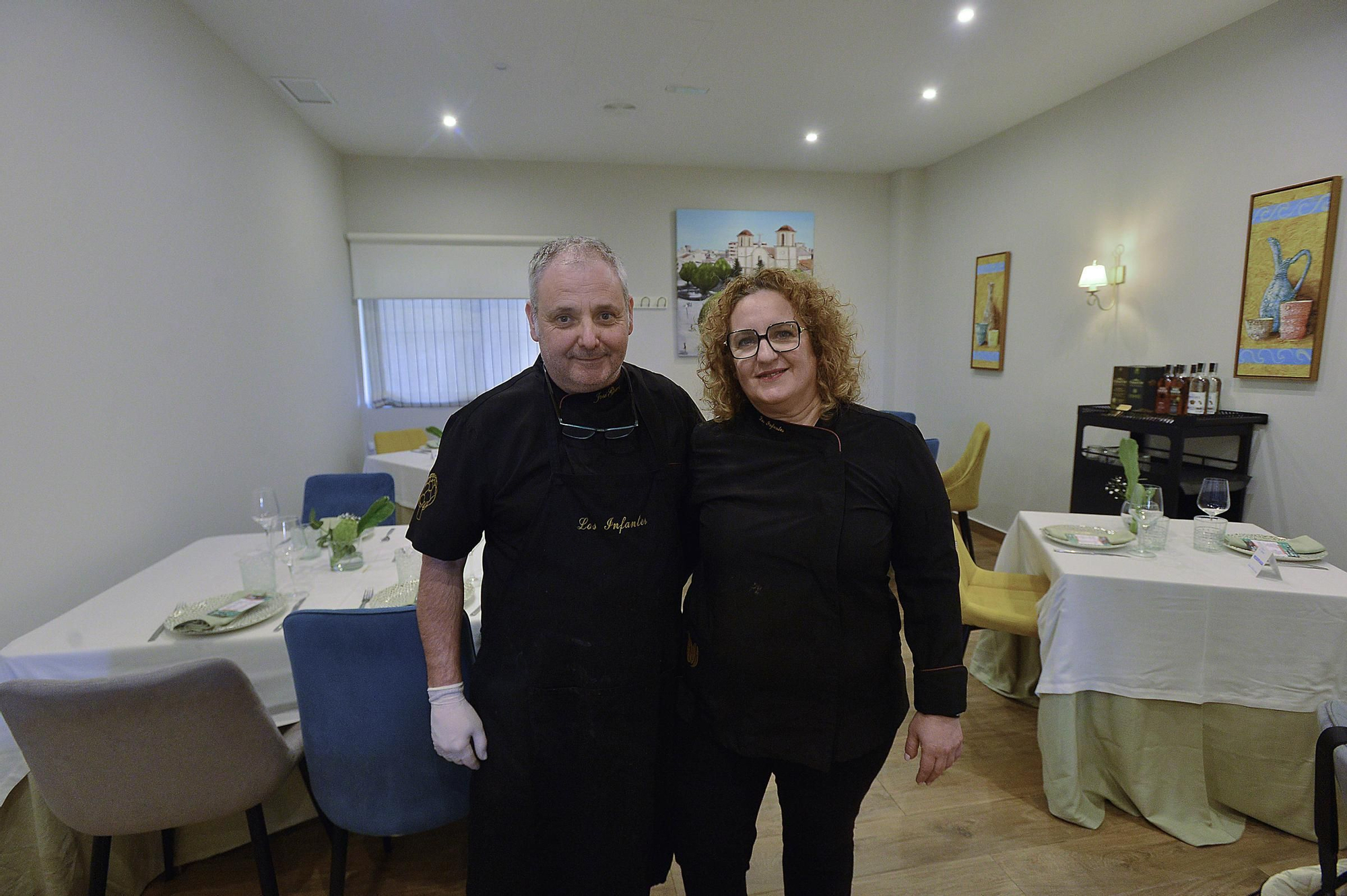 Menjars de la Terra en el restaurante  Los Infantes de Almoradí.