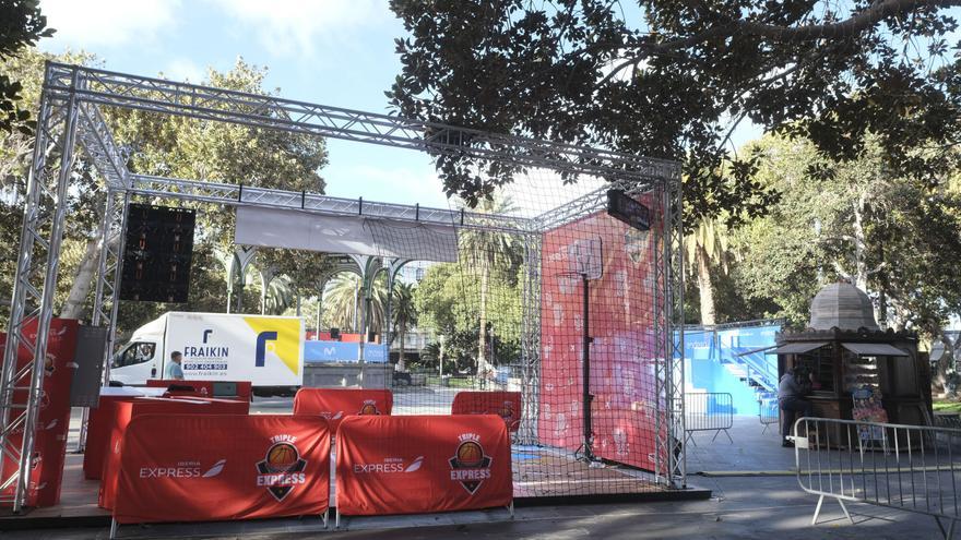 FOTOS COPA DEL REY DE BALONCESTO 2025 | Preparativos de la Fan Zone de ...