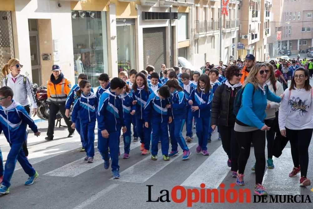 Marcha en el Día del Cáncer Infantil en Caravaca