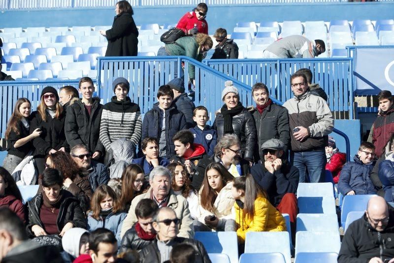 Partido de entrenamiento del Real Zaragoza en La Romareda