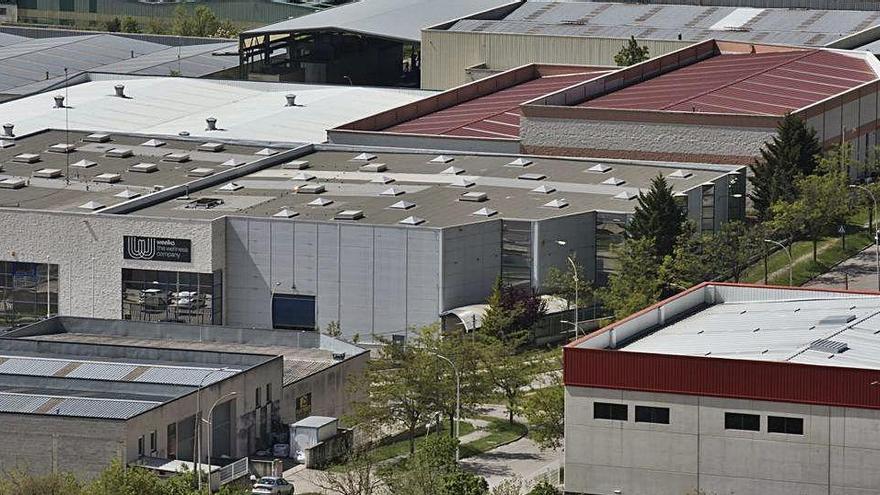 El polígon industrial de la Valldan, ahir