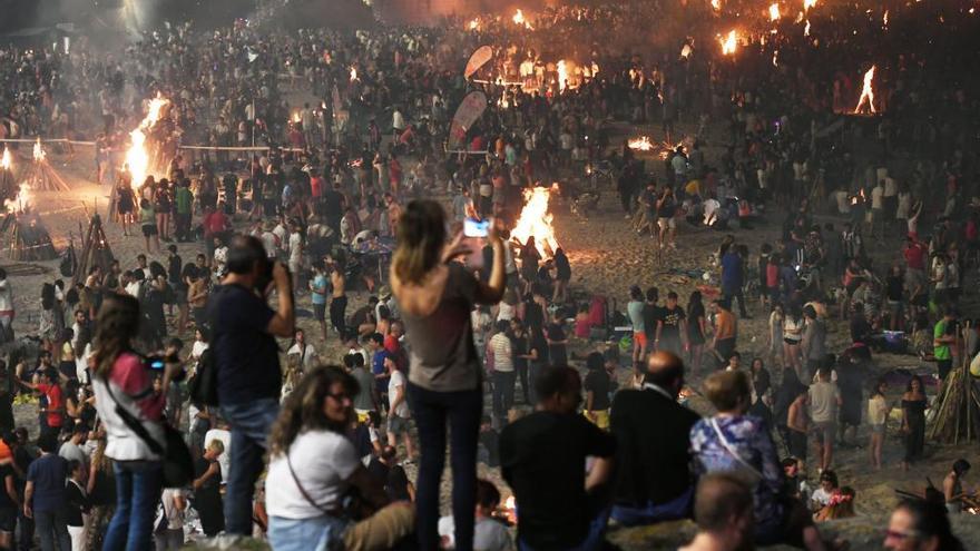 Celebración del San Juan en las playas, este año